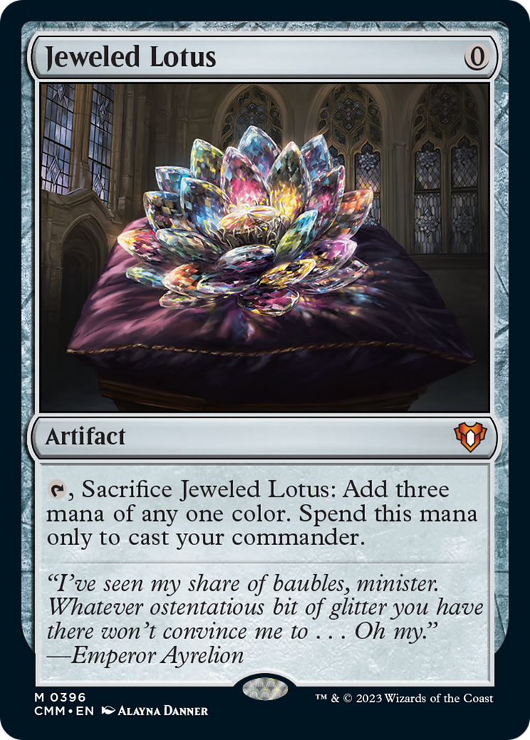 Jeweled Lotus [Commander Masters] | The Time Vault CA