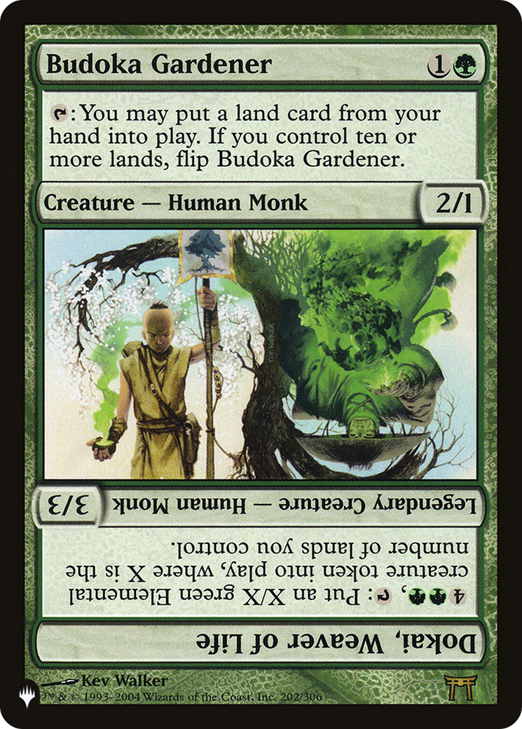 Budoka Gardener // Dokai, Weaver of Life [The List] | The Time Vault CA