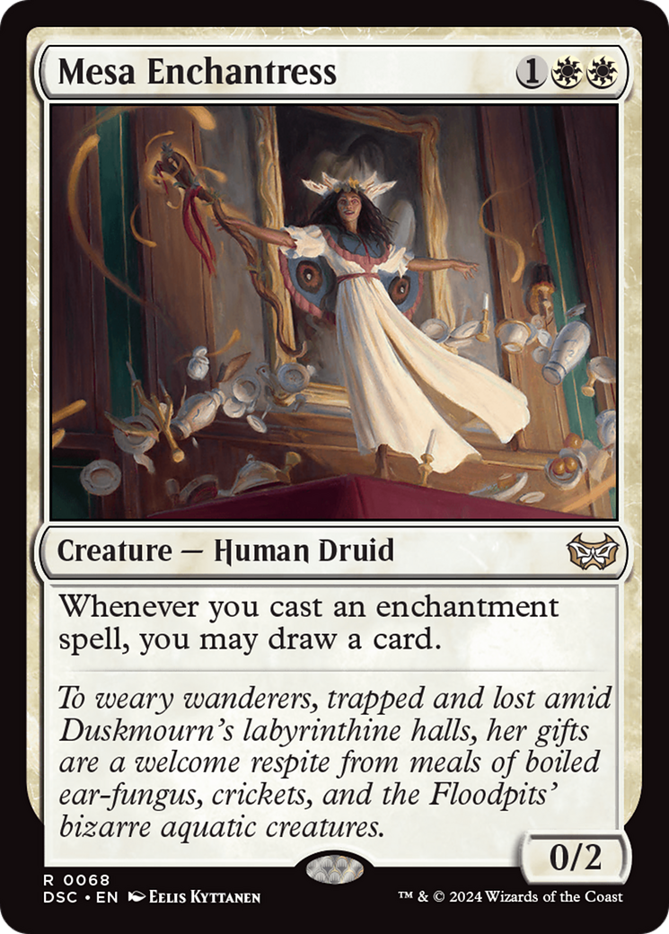 Mesa Enchantress [Duskmourn: House of Horror Commander] | The Time Vault CA