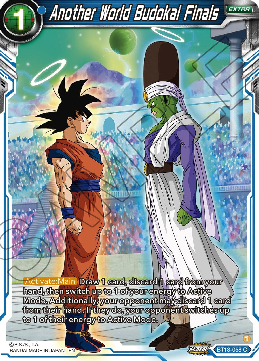 Another World Budokai Finals (BT18-058) [Dawn of the Z-Legends] | The Time Vault CA