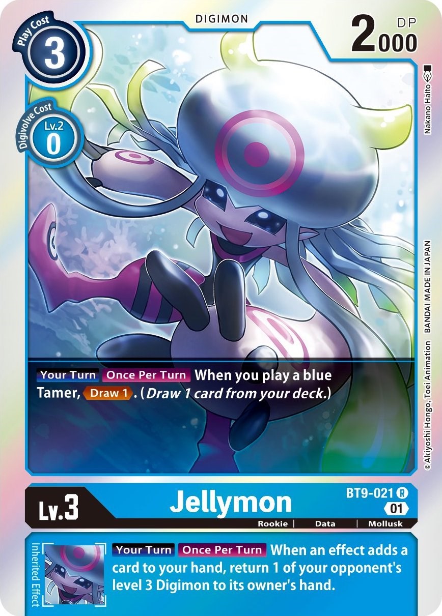 Jellymon [BT9-021] [X Record] | The Time Vault CA