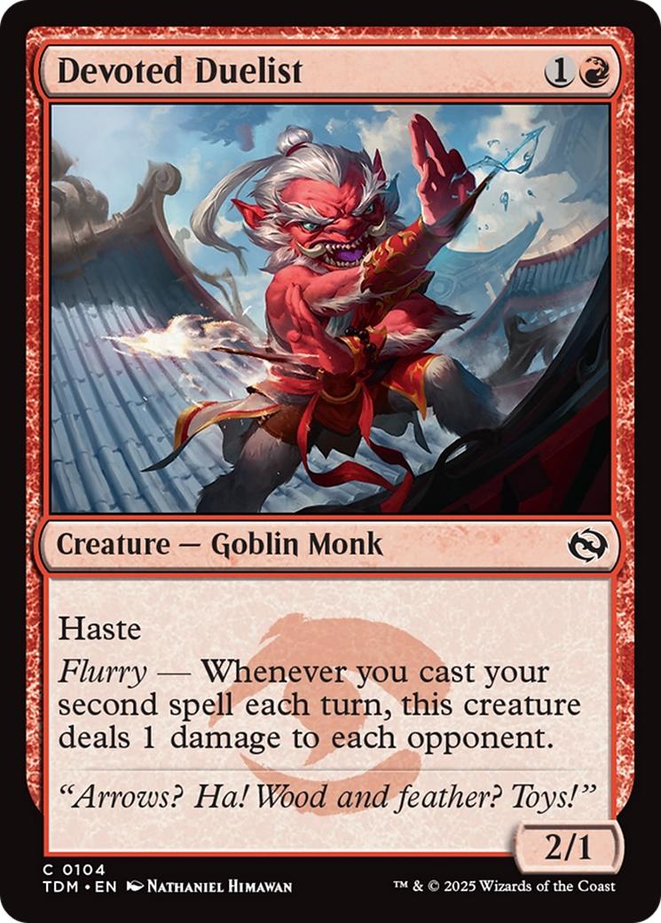 Devoted Duelist [Tarkir: Dragonstorm] | The Time Vault CA