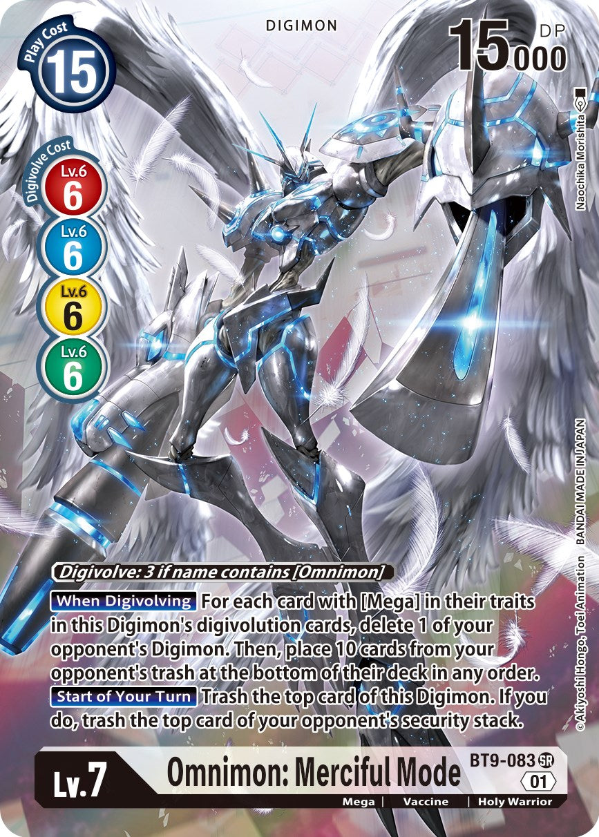 Omnimon: Merciful Mode [BT9-083] (Alternate Art) [X Record] | The Time Vault CA