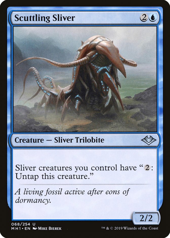 Scuttling Sliver [Modern Horizons] | The Time Vault CA