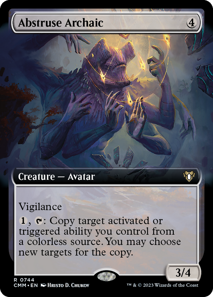 Abstruse Archaic (Extended Art) [Commander Masters] | The Time Vault CA
