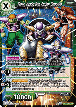 Frieza, Invader from Another Dimension (BT13-063) [Supreme Rivalry] | The Time Vault CA
