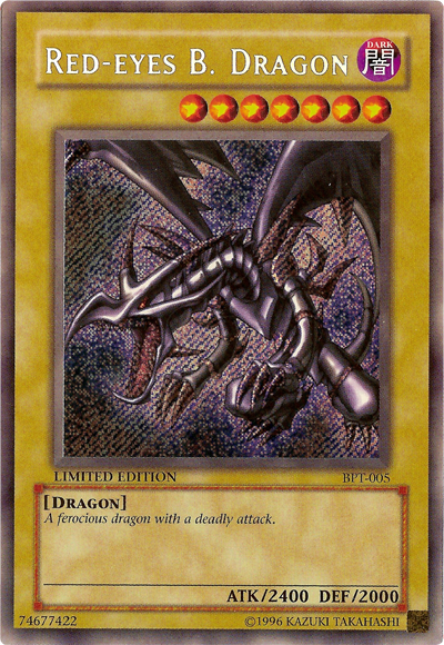 Red-Eyes B. Dragon [BPT-005] Secret Rare | The Time Vault CA