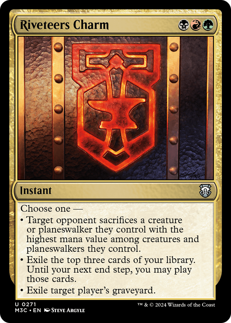 Riveteers Charm [Modern Horizons 3 Commander] | The Time Vault CA