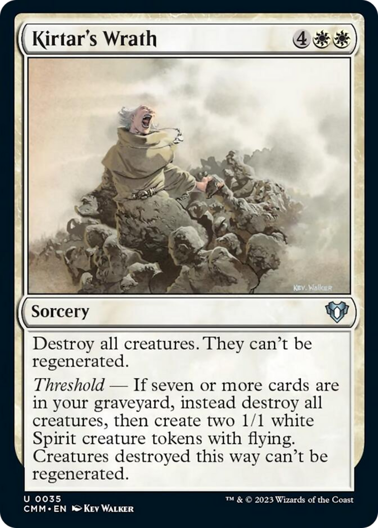 Kirtar's Wrath [Commander Masters] | The Time Vault CA