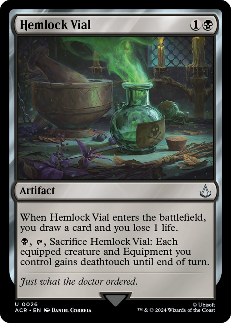 Hemlock Vial [Assassin's Creed] | The Time Vault CA