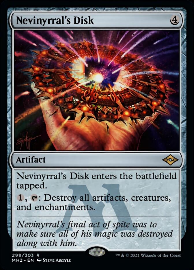 Nevinyrral's Disk (Foil Etched) [Modern Horizons 2] | The Time Vault CA