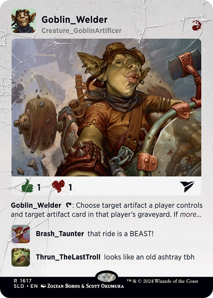 Goblin Welder [Secret Lair Drop Series] | The Time Vault CA