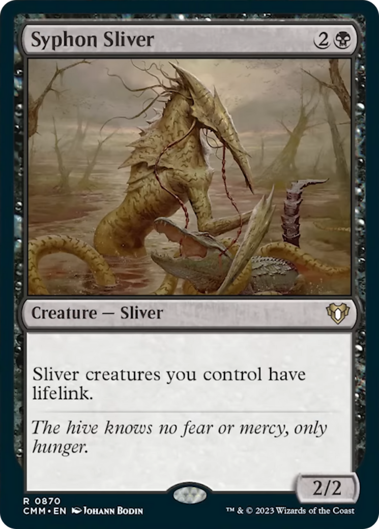 Syphon Sliver [Commander Masters] | The Time Vault CA