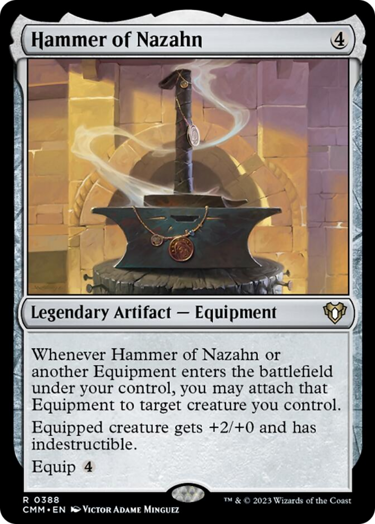 Hammer of Nazahn [Commander Masters] | The Time Vault CA