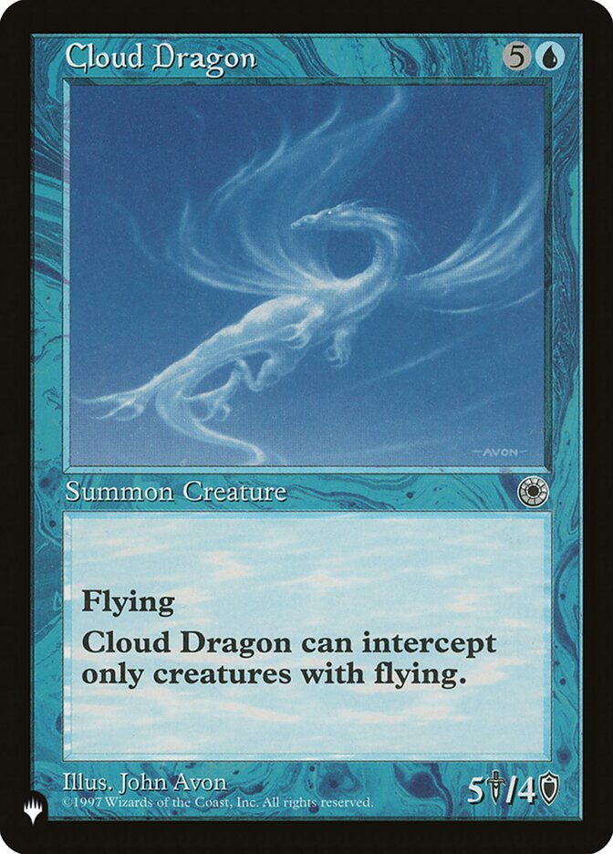 Cloud Dragon [The List] | The Time Vault CA