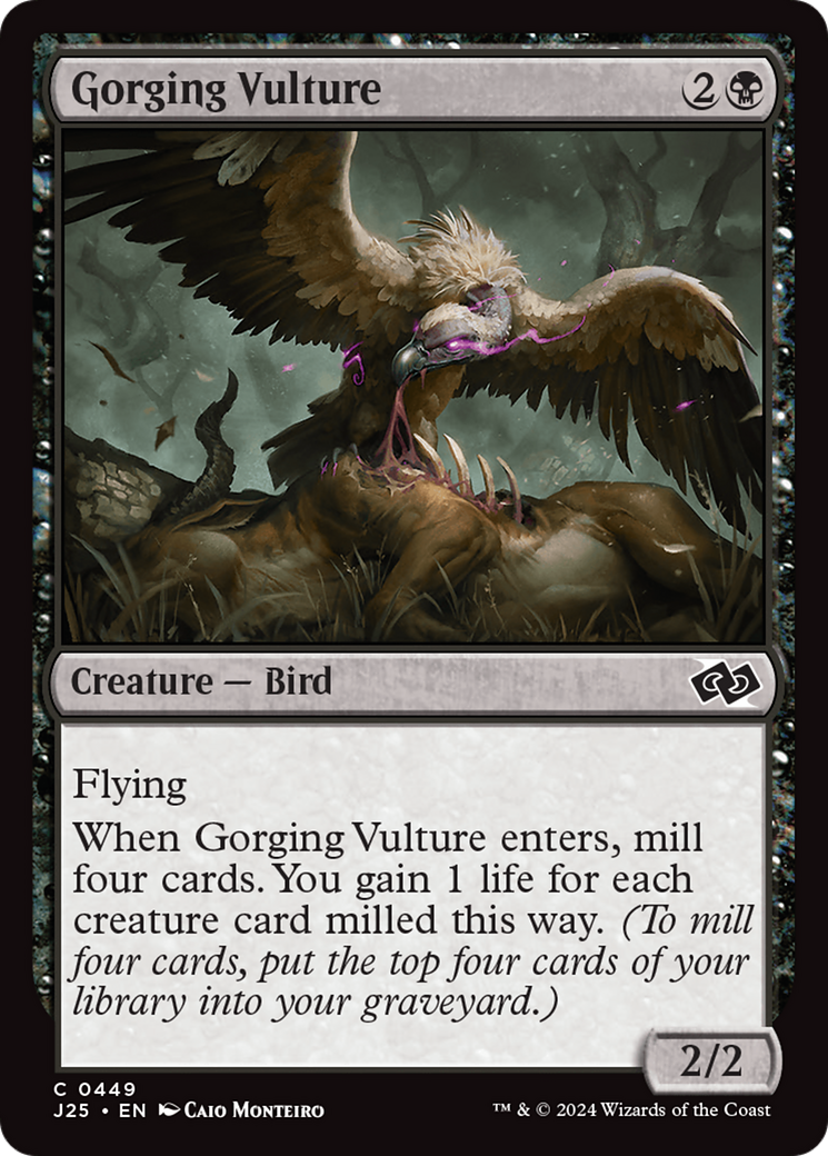 Gorging Vulture [Foundations Jumpstart] | The Time Vault CA