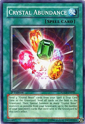 Crystal Abundance [FOTB-EN035] Common | The Time Vault CA