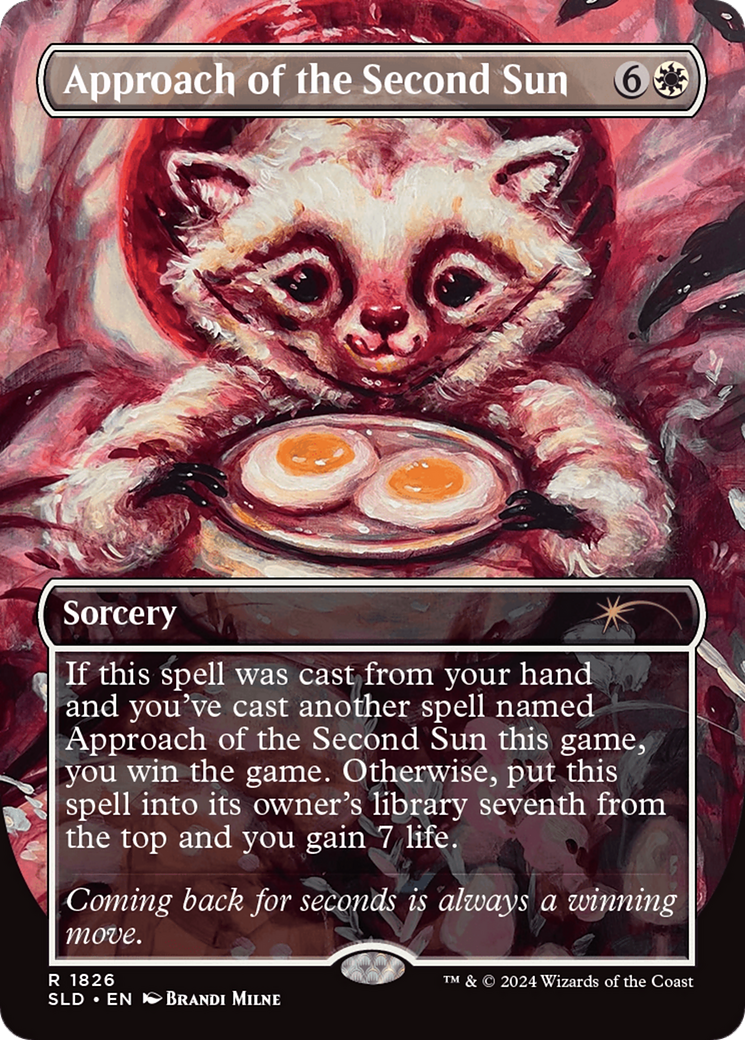Approach of the Second Sun (Rainbow Foil) [Secret Lair Drop Series] | The Time Vault CA