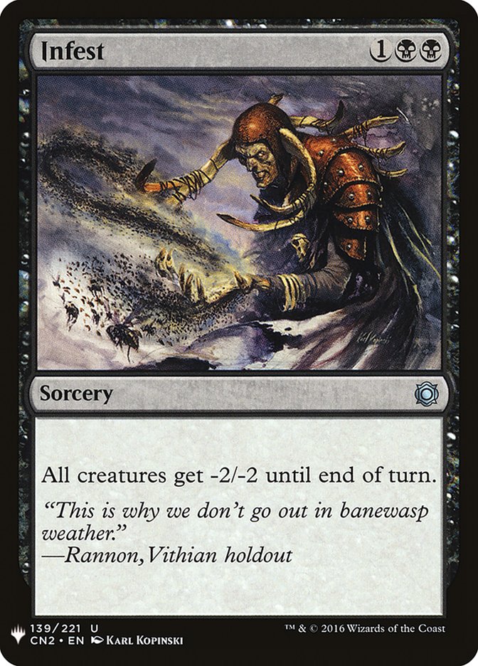 Infest [Mystery Booster] | The Time Vault CA