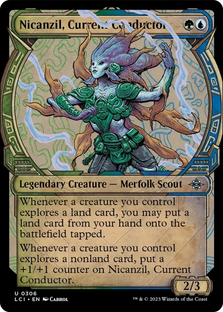 Nicanzil, Current Conductor (Showcase) [The Lost Caverns of Ixalan] | The Time Vault CA