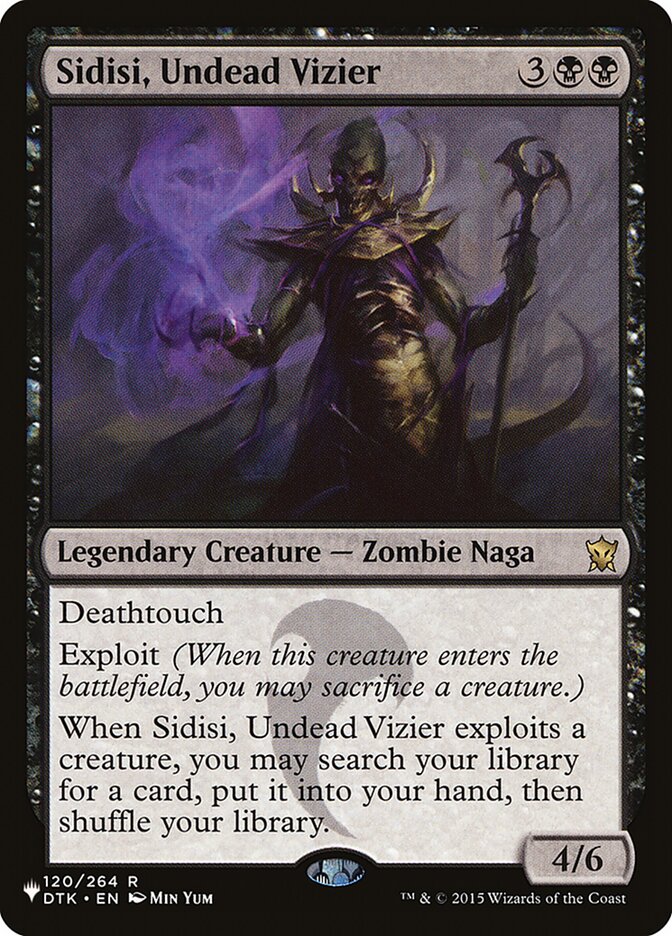 Sidisi, Undead Vizier [The List] | The Time Vault CA