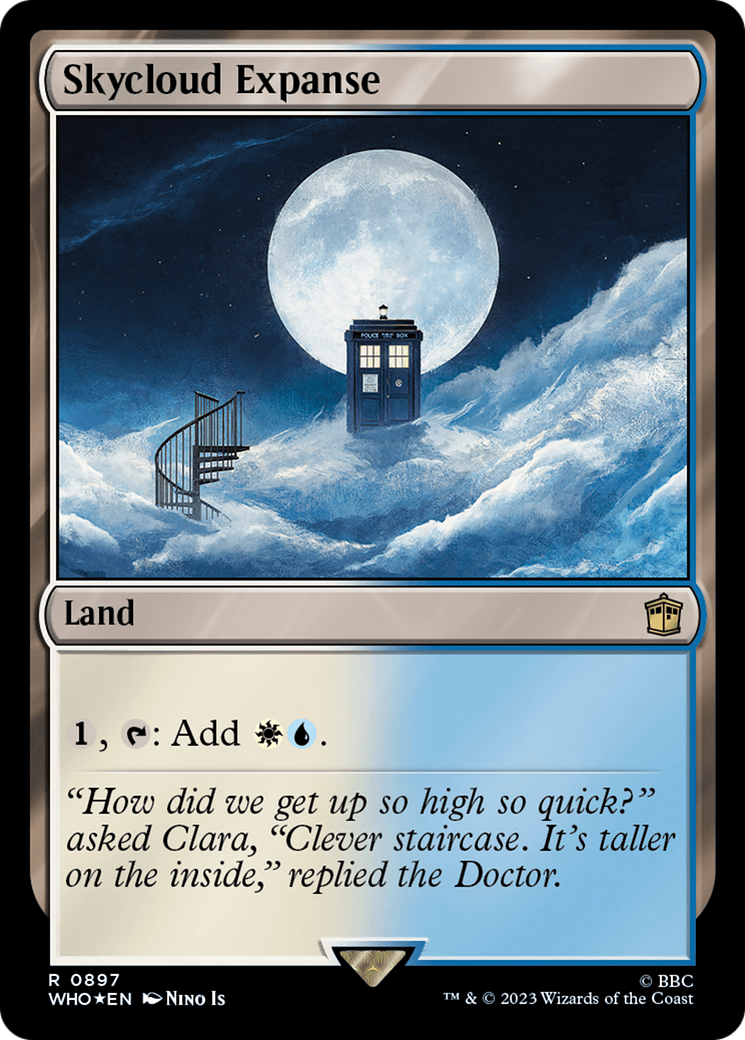 Skycloud Expanse (Surge Foil) [Doctor Who] | The Time Vault CA