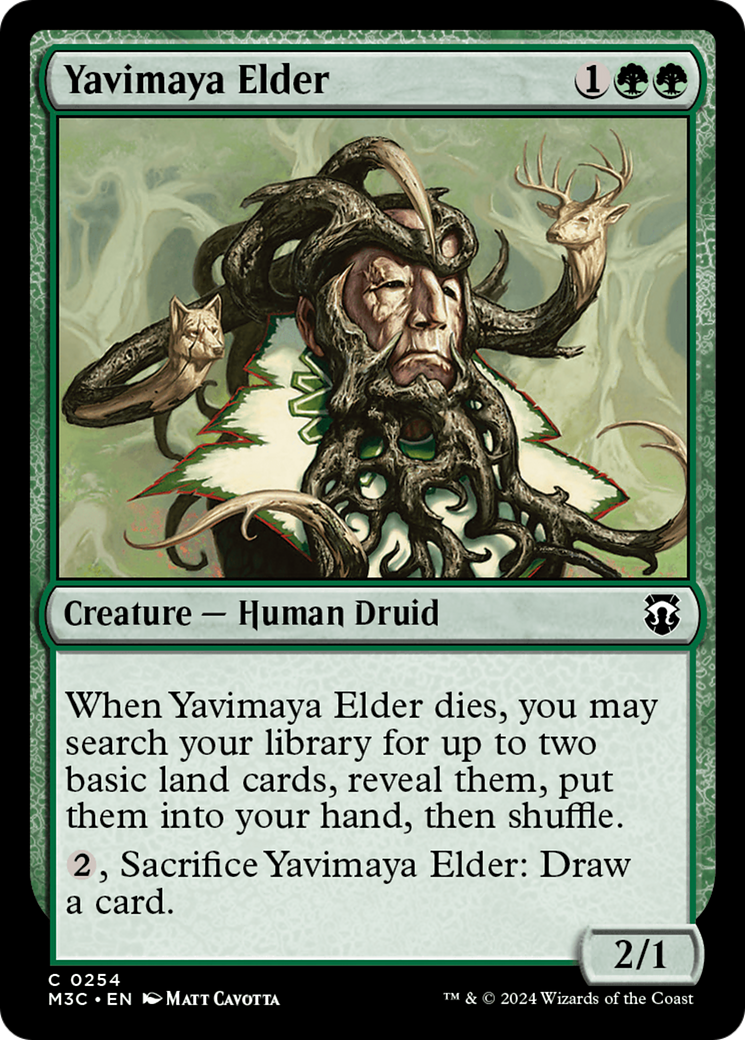 Yavimaya Elder [Modern Horizons 3 Commander] | The Time Vault CA