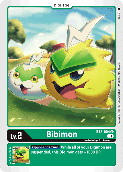 Bibimon [BT8-004] [New Awakening] | The Time Vault CA