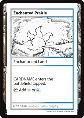 Enchanted Prairie (2021 Edition) [Mystery Booster Playtest Cards] | The Time Vault CA