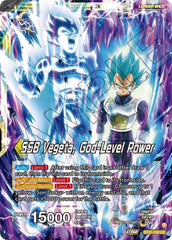 SSB Son Goku // SSB Vegeta, God-Level Power (BT21-100) [Wild Resurgence] | The Time Vault CA