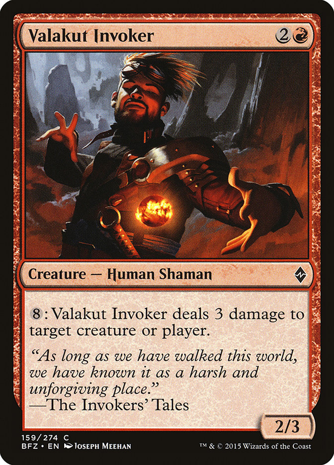 Valakut Invoker [Battle for Zendikar] | The Time Vault CA