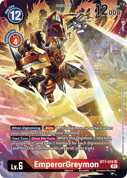 EmperorGreymon [BT7-016] (Alternate Art) [Next Adventure] | The Time Vault CA