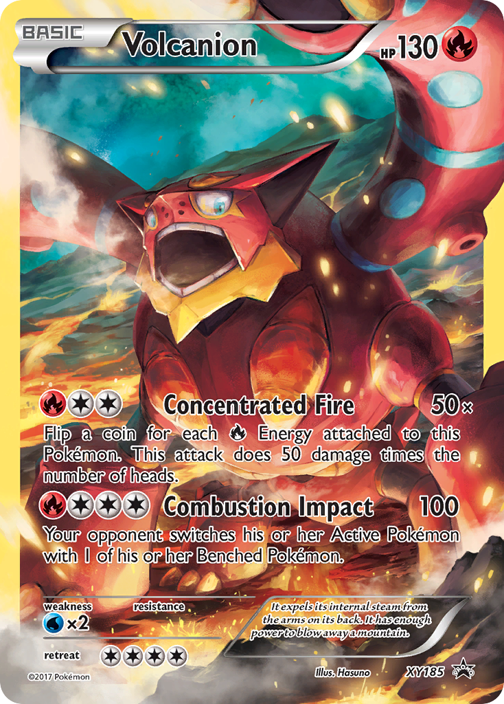 Volcanion (XY185) [XY: Black Star Promos] | The Time Vault CA