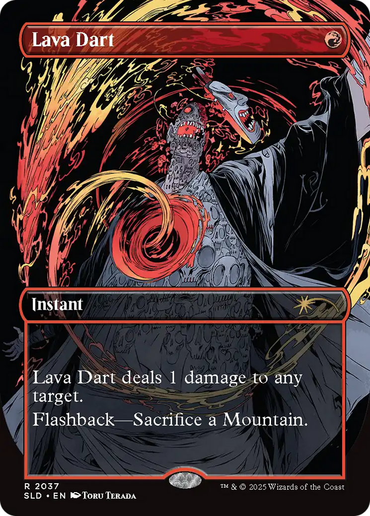 Lava Dart (Rainbow Foil) [Secret Lair Drop Series] | The Time Vault CA