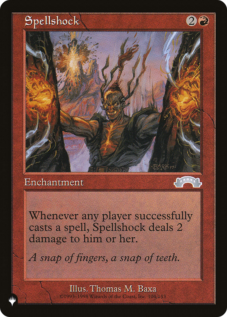 Spellshock [The List] | The Time Vault CA