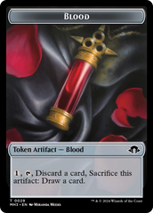 Servo // Blood Double-Sided Token [Modern Horizons 3 Tokens] | The Time Vault CA