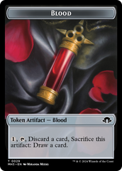 Phyrexian Germ // Blood Double-Sided Token [Modern Horizons 3 Tokens] | The Time Vault CA
