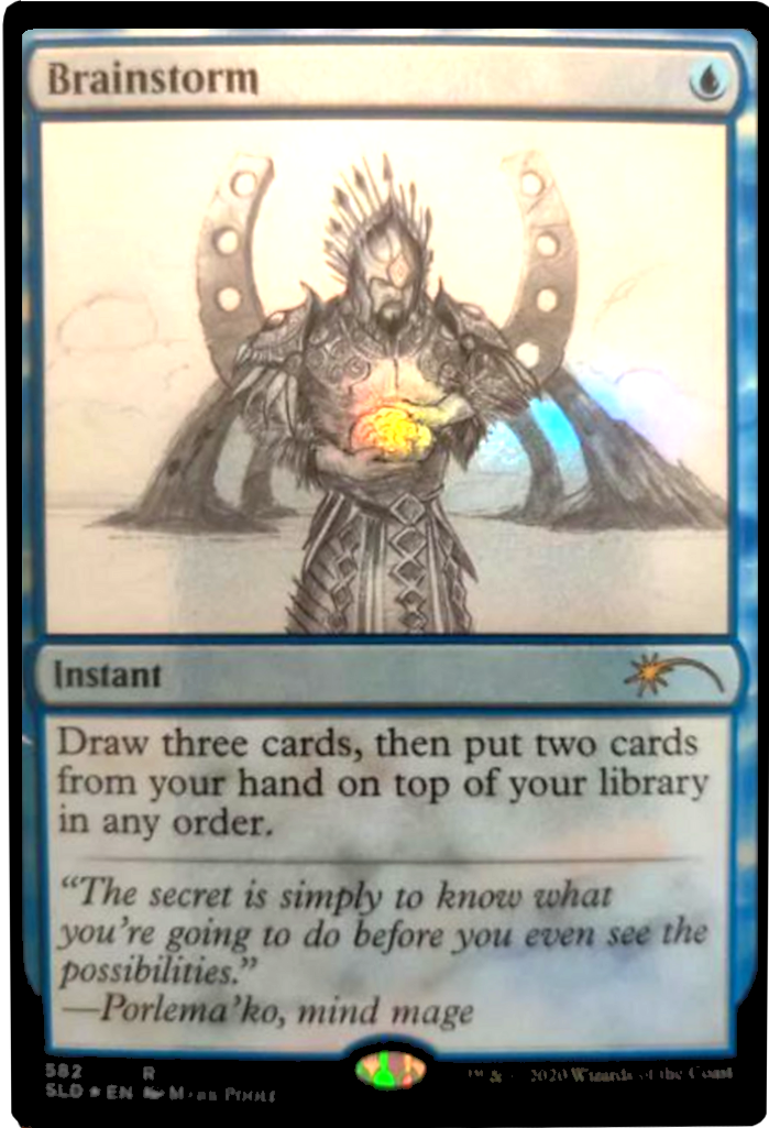 Brainstorm (Sketch) [Secret Lair Drop Promos] | The Time Vault CA