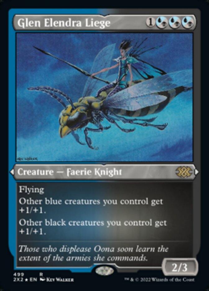 Glen Elendra Liege (Foil Etched) [Double Masters 2022] | The Time Vault CA