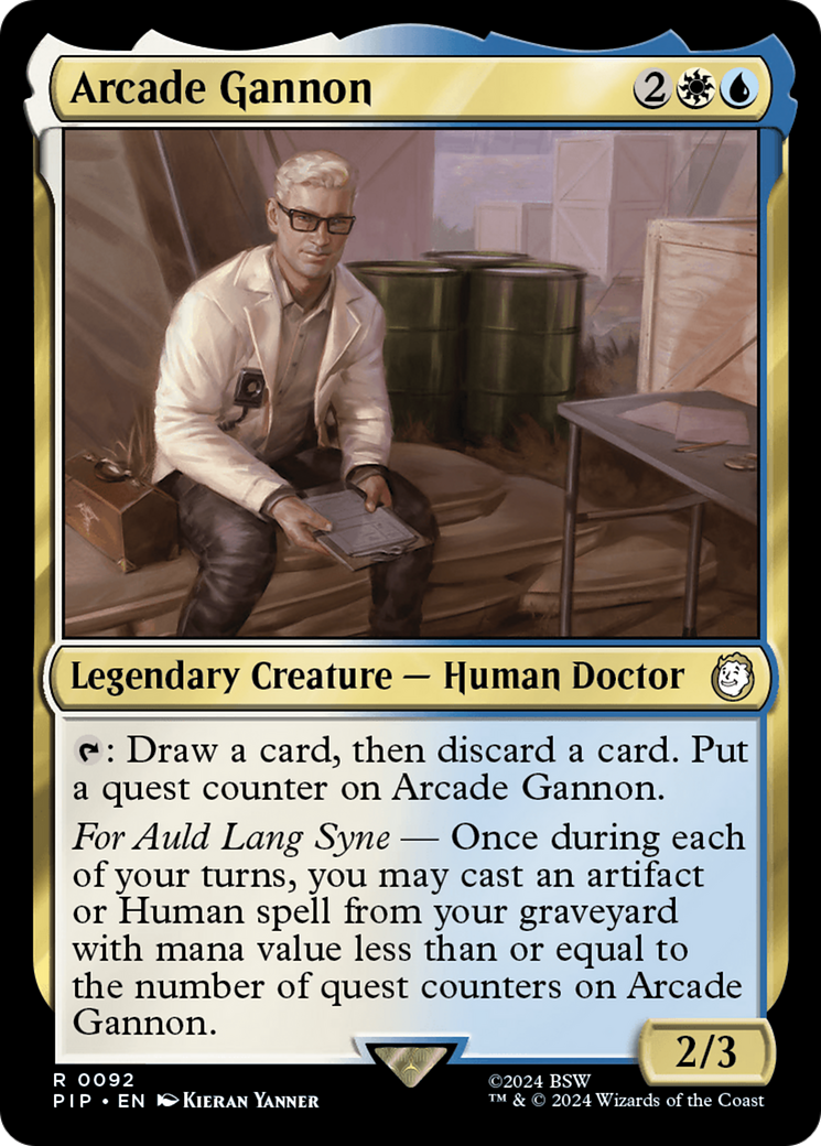 Arcade Gannon [Fallout] | The Time Vault CA