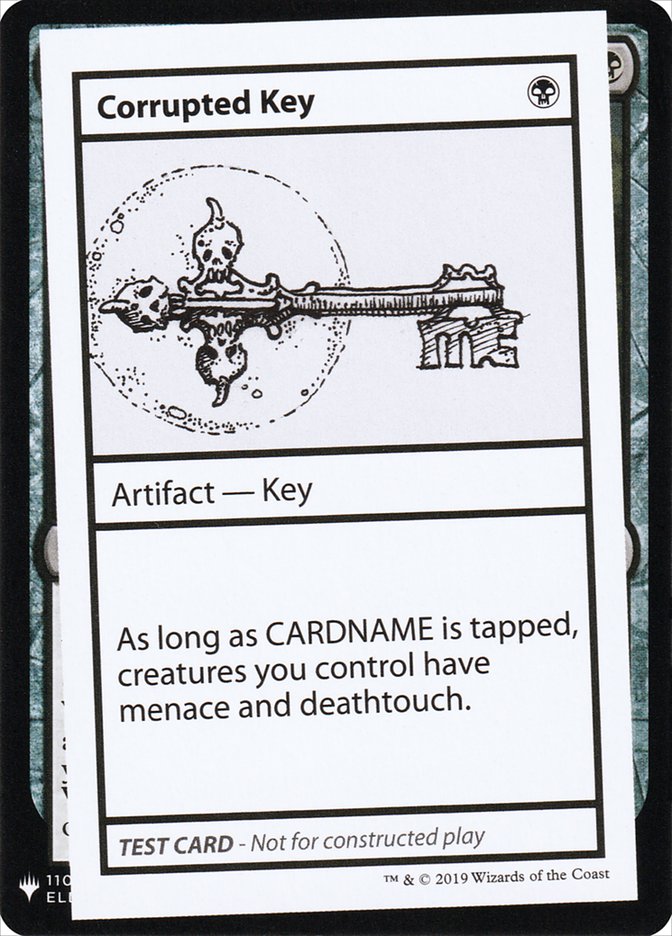 Corrupted Key [Mystery Booster Playtest Cards] | The Time Vault CA