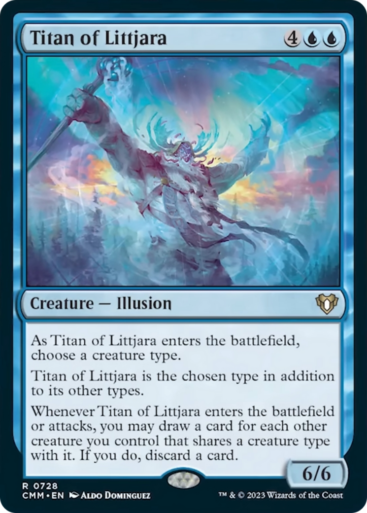 Titan of Littjara [Commander Masters] | The Time Vault CA