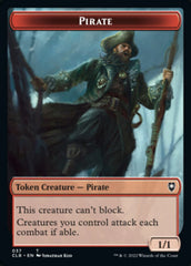 Pirate // Goblin Double-Sided Token [Commander Legends: Battle for Baldur's Gate Tokens] | The Time Vault CA