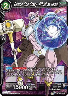 Demon God Gravy, Ritual at Hand (Common) (BT13-141) [Supreme Rivalry] | The Time Vault CA