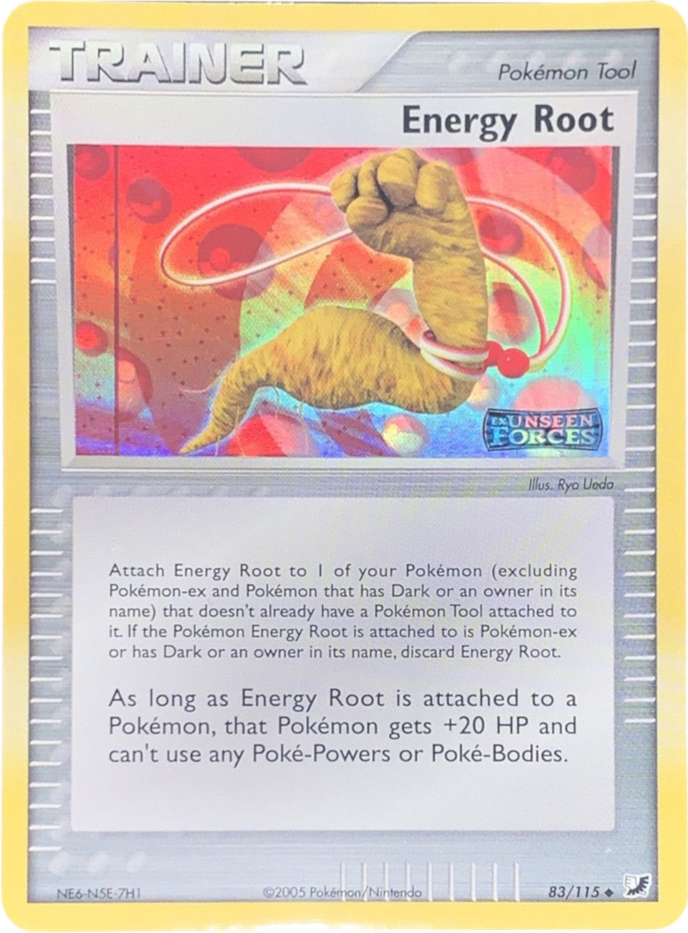 Energy Root (83/115) (Stamped) [EX: Unseen Forces] | The Time Vault CA