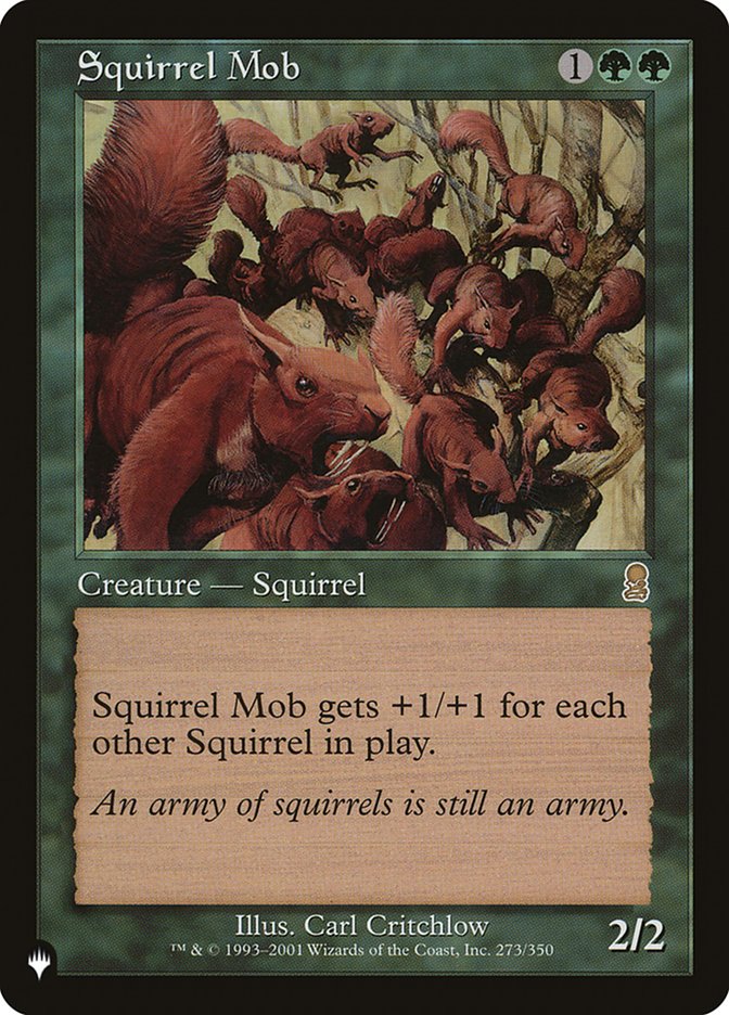 Squirrel Mob [The List] | The Time Vault CA