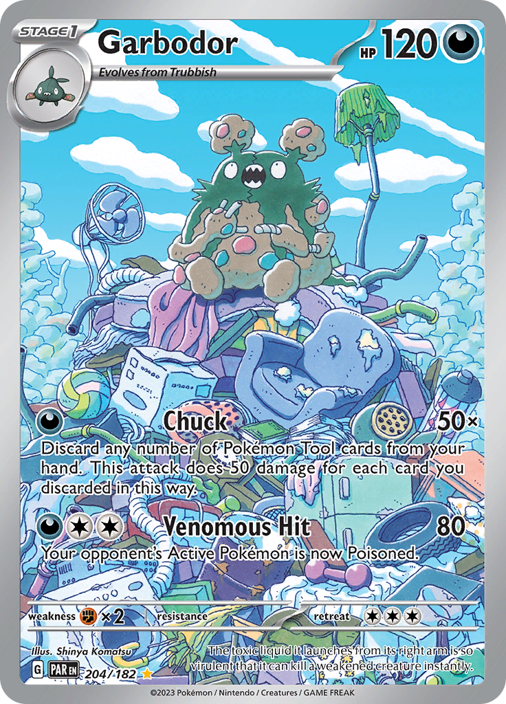 Garbodor (204/182) [Scarlet & Violet: Paradox Rift] | The Time Vault CA