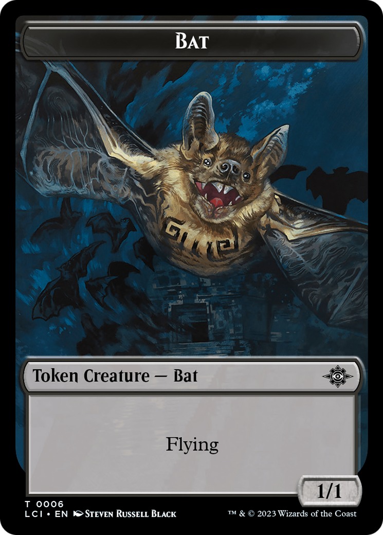 Copy // Bat Double-Sided Token [The Lost Caverns of Ixalan Tokens] | The Time Vault CA