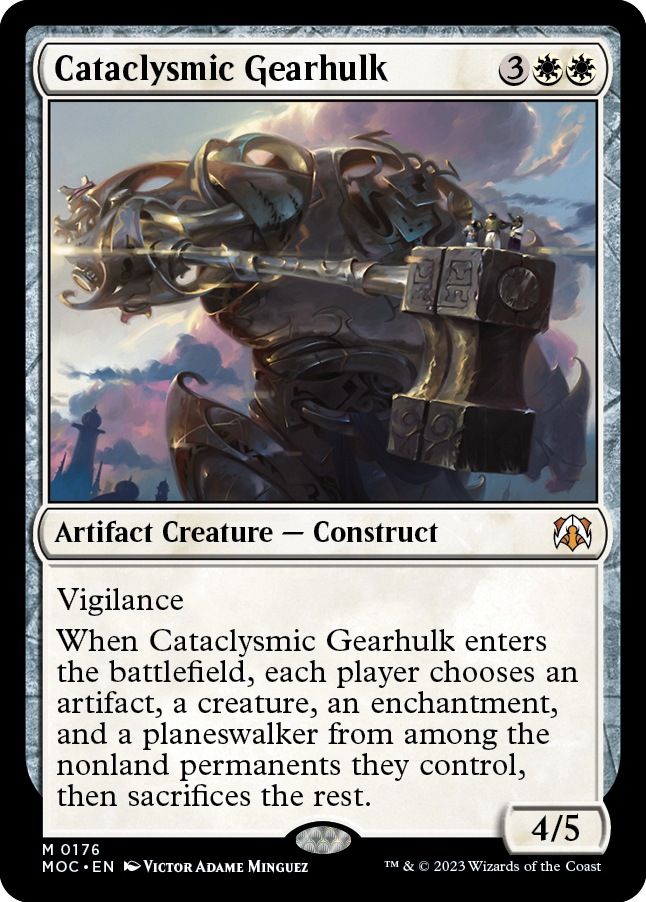 Cataclysmic Gearhulk [March of the Machine Commander] | The Time Vault CA