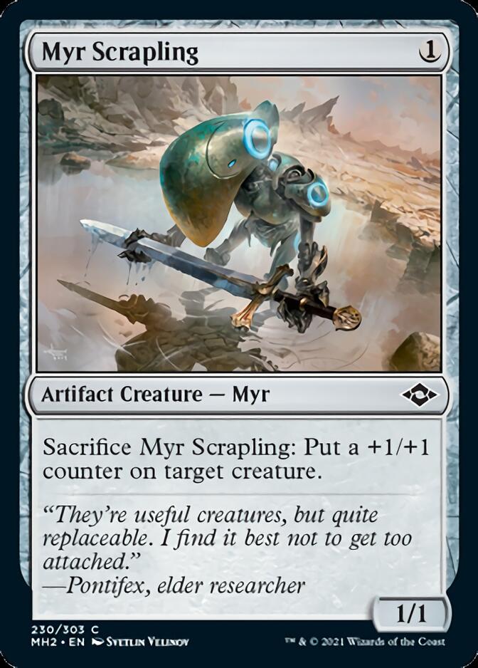 Myr Scrapling [Modern Horizons 2] | The Time Vault CA